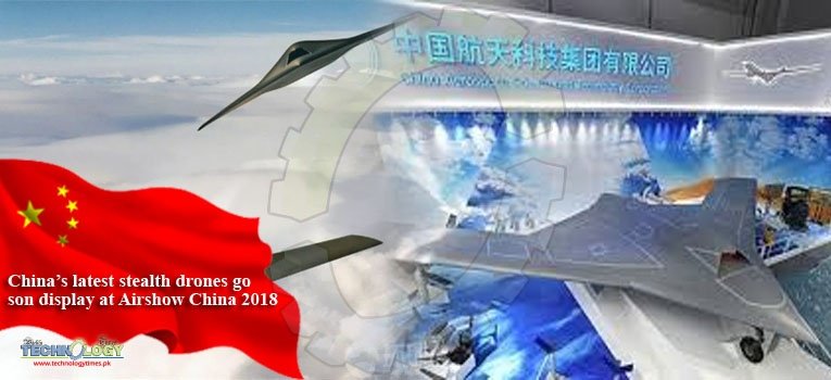 China’s latest stealth drones go on display at Airshow China 2018