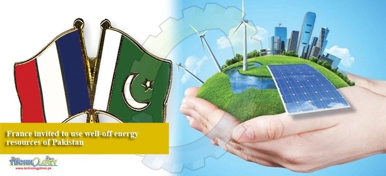 France invited to use well-off energy resources of Pakistan