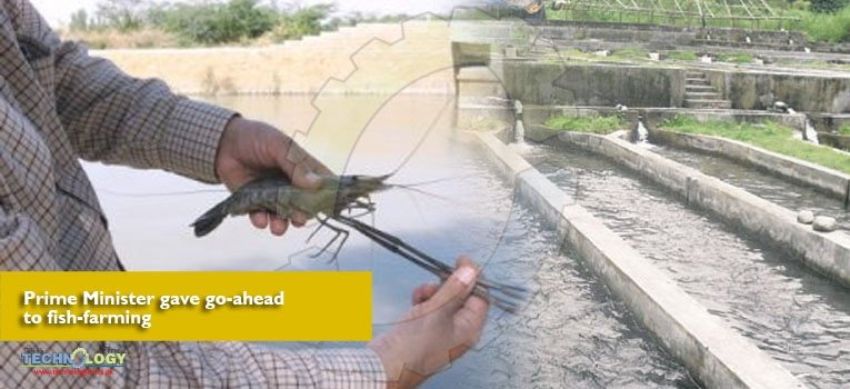 PM gave go-ahead to fish-farming
