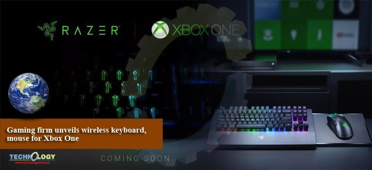 Gaming firm unveils wireless keyboard, mouse for Xbox One