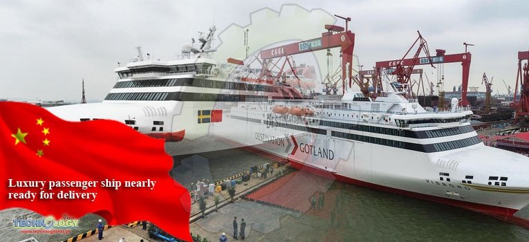 Luxury passenger ship nearly ready for delivery