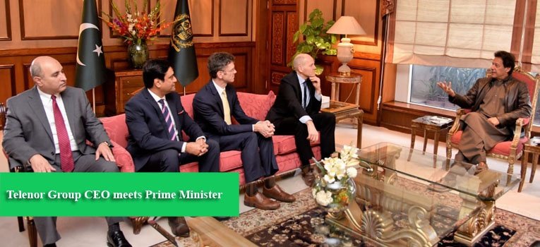 Telenor Group CEO meets Prime Minister