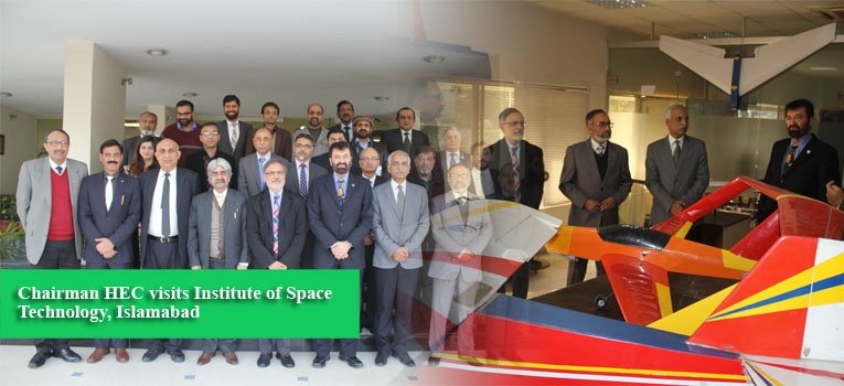 Chairman HEC visits Institute of Space Technology, Islamabad