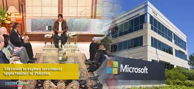 Microsoft to explore investment opportunities in Pakistan