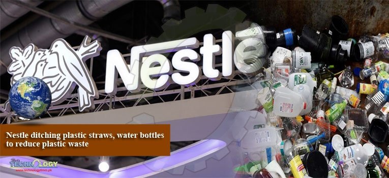 Nestle ditching plastic straws, water bottles to reduce plastic waste