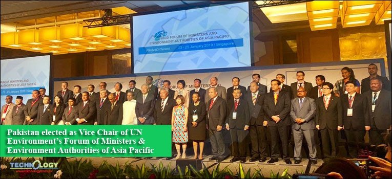 Pakistan elected as Vice Chair of UN Environment’s Forum of Ministers & Environment Authorities of Asia Pacific