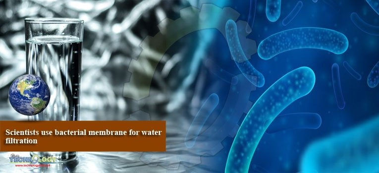 Scientists use bacterial membrane for water filtration