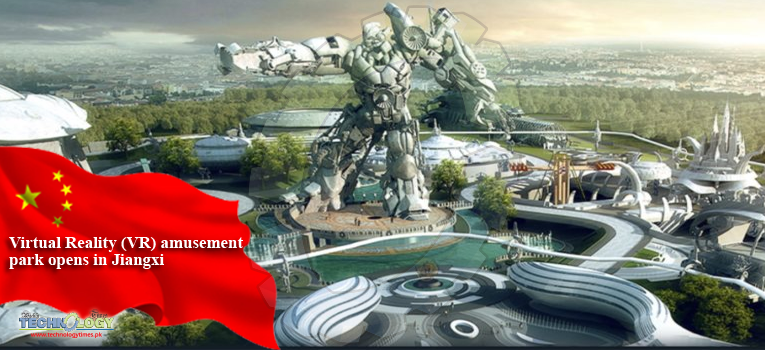 Virtual Reality (VR) amusement park opens in Jiangxi