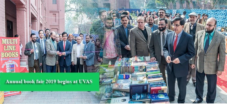 Annual book fair 2019 begins at UVAS