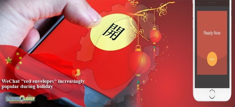 WeChat "red envelopes" increasingly popular during holiday