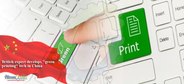British expert develops "green printing" tech in China