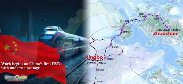 Work begins on China's first HSR with undersea passage