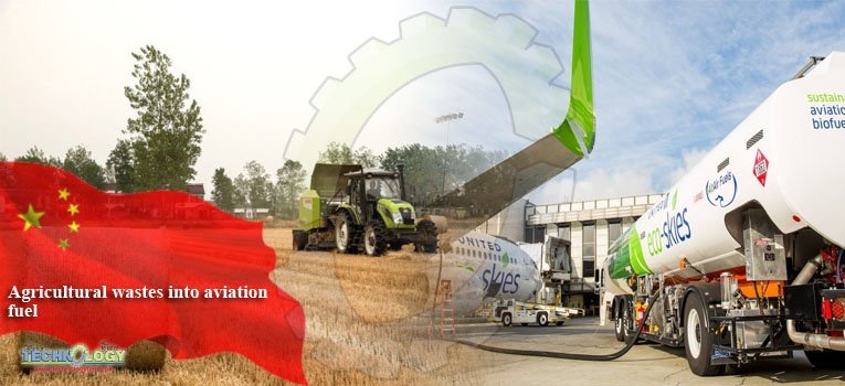 Agricultural wastes into aviation fuel