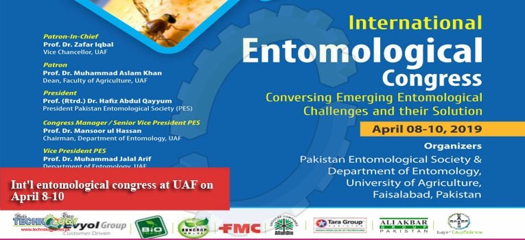 Int'l entomological congress at UAF on April 8-10