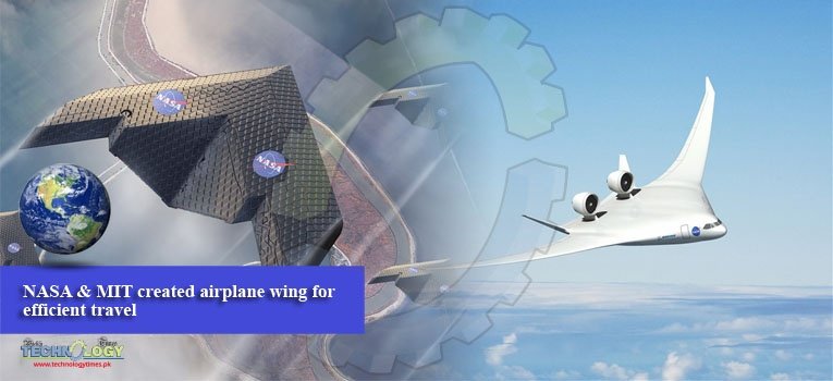 NASA & MIT created airplane wing for efficient travel