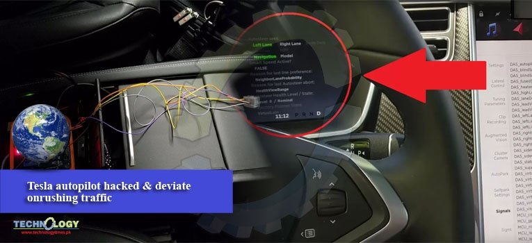 Tesla autopilot hacked & deviate onrushing traffic
