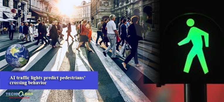 AI traffic lights predict pedestrians' crossing behavior
