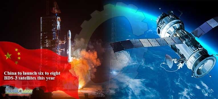 China to launch six to eight BDS-3 satellites this year