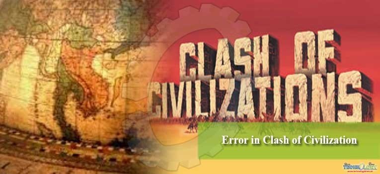 Error in Clash of Civilization