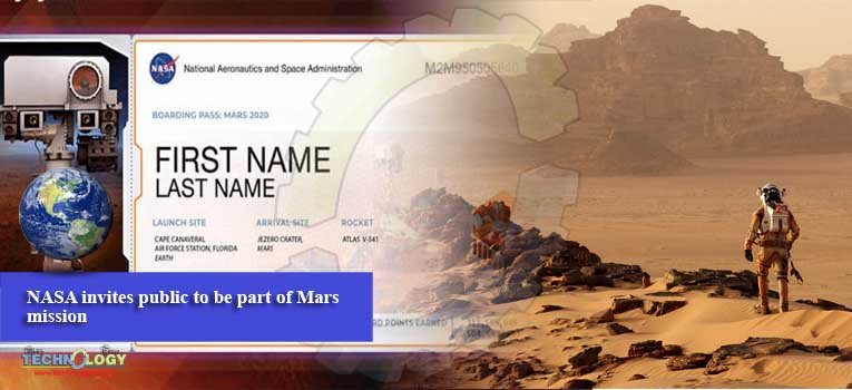 NASA invites public to be part of Mars mission