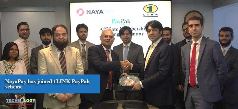 NayaPay has joined 1LINK PayPak scheme