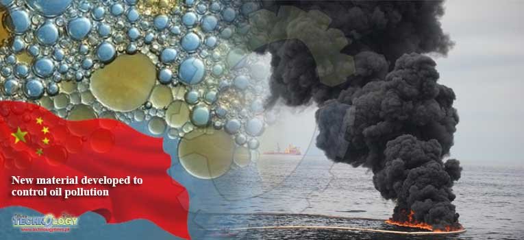 New material developed to control oil pollution