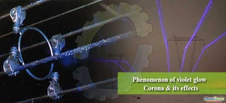 Phenomenon of violet glow Corona & its effects