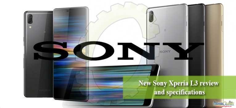 New Sony Xperia L3 review and specifications