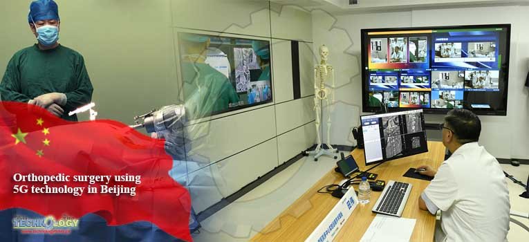 Orthopedic surgery using 5G technology in Beijing