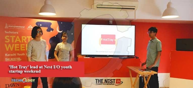 Hot Tray lead at Nest I O youth startup weekend