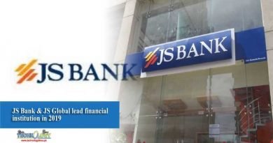 JS Bank & JS Global lead financial institution in 2019