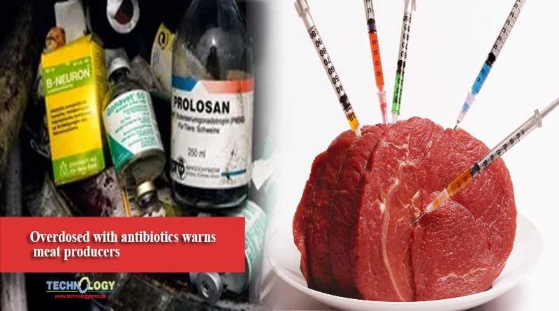 Overdosed with antibiotics warns meat producers