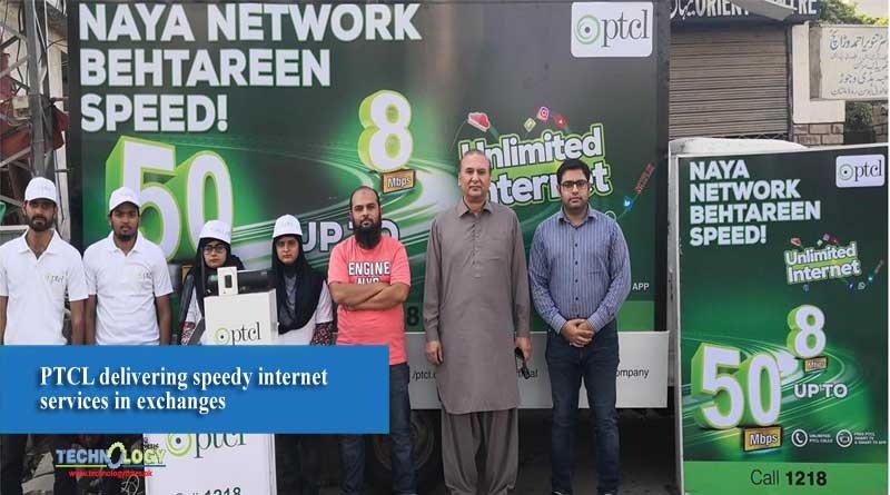 PTCL delivering speedy internet services in exchanges
