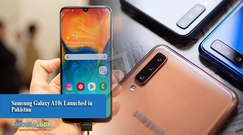Samsung Galaxy A10s Launched in Pakistan
