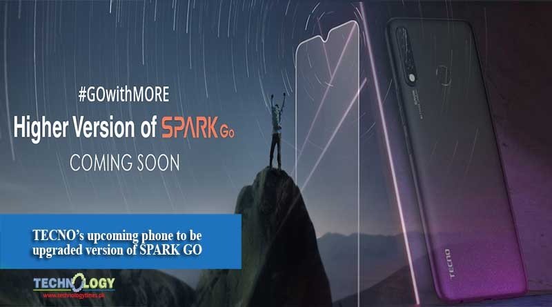 TECNO’s upcoming phone to be upgraded version of SPARK GO