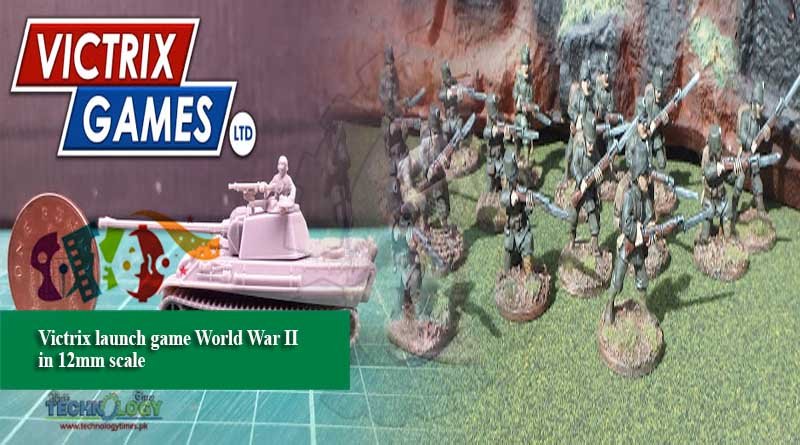 Victrix launch game World War II in 12mm scale