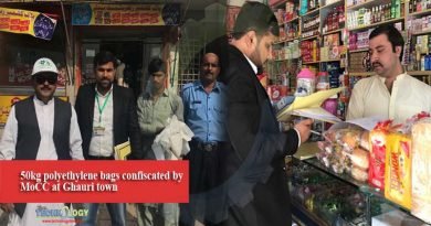 50kg polyethylene bags confiscated byMoCC at Ghauri town