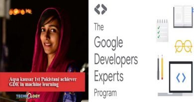 Aqsa kausar 1st Pakistani achiever GDE in machine learning