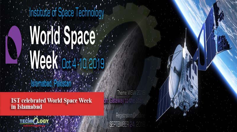 IST celebrated World Space Week in Islamabad