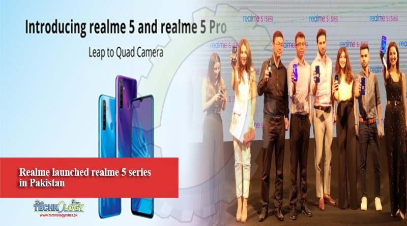Realme launched realme 5 series in Pakistan