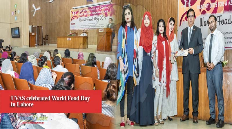 UVAS celebrated World Food Day in Lahore