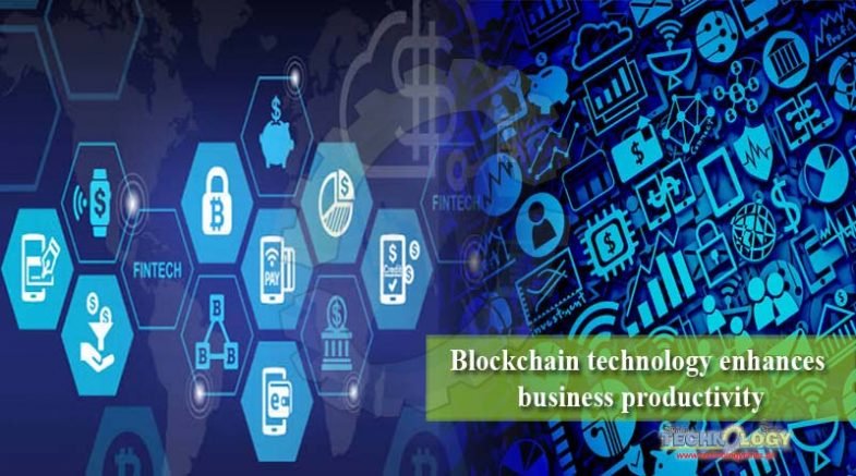 Blockchain technology enhances business productivity