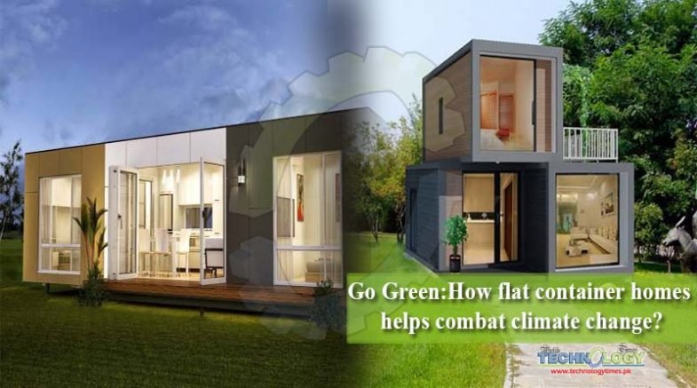 Go Green: How flat container homes helps combat climate change?