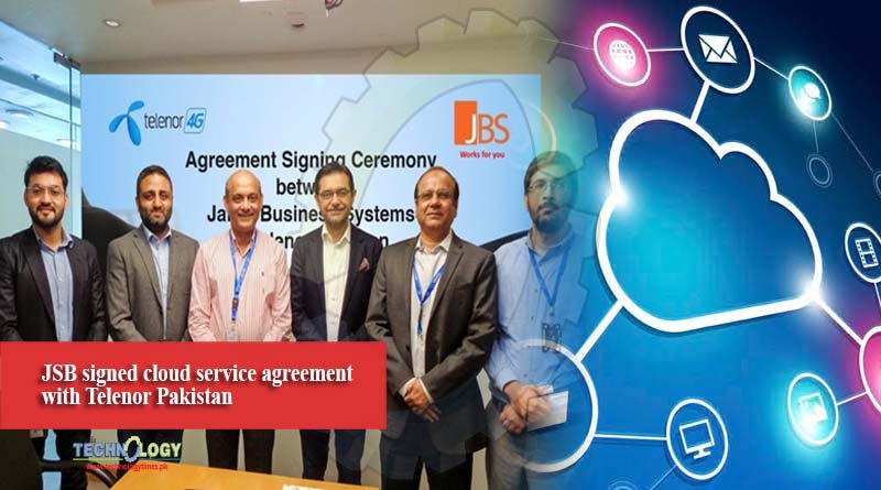 JSB signed cloud service agreement with Telenor Pakistan