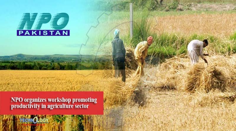 NPO organizes workshop promoting productivity in agriculture sector