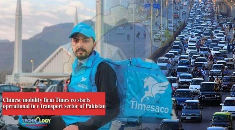 Chinese mobility firm Times co starts operational in e transport sector of Pakistan