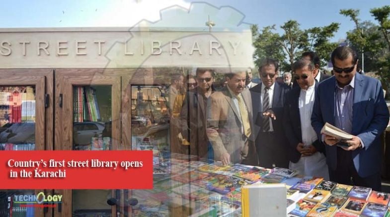 Country’s first street library opens in the Karachi