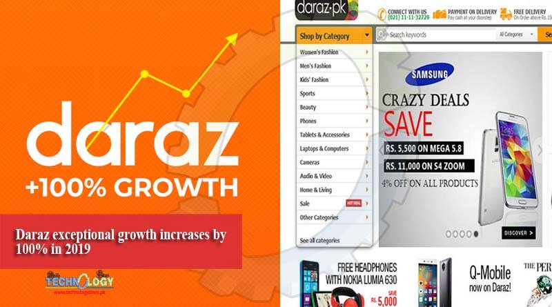 Daraz exceptional growth increases by 100% in 2019