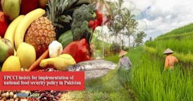 FPCCI insists for implementation of national food security policy in Pakistan