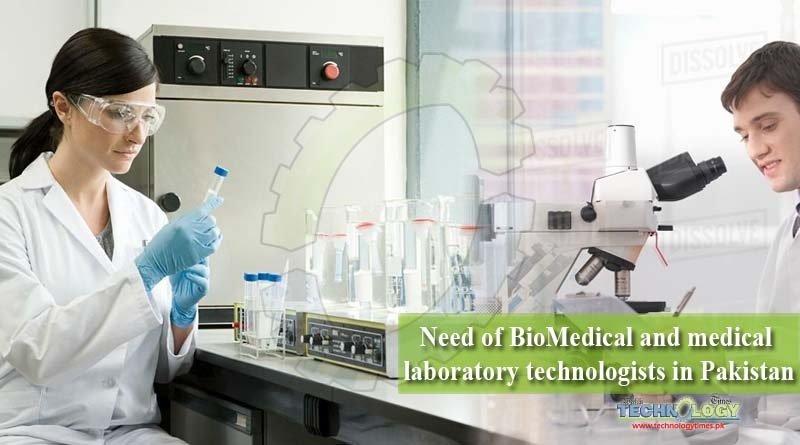 Need of BioMedical and medical laboratory technologists in Pakistan